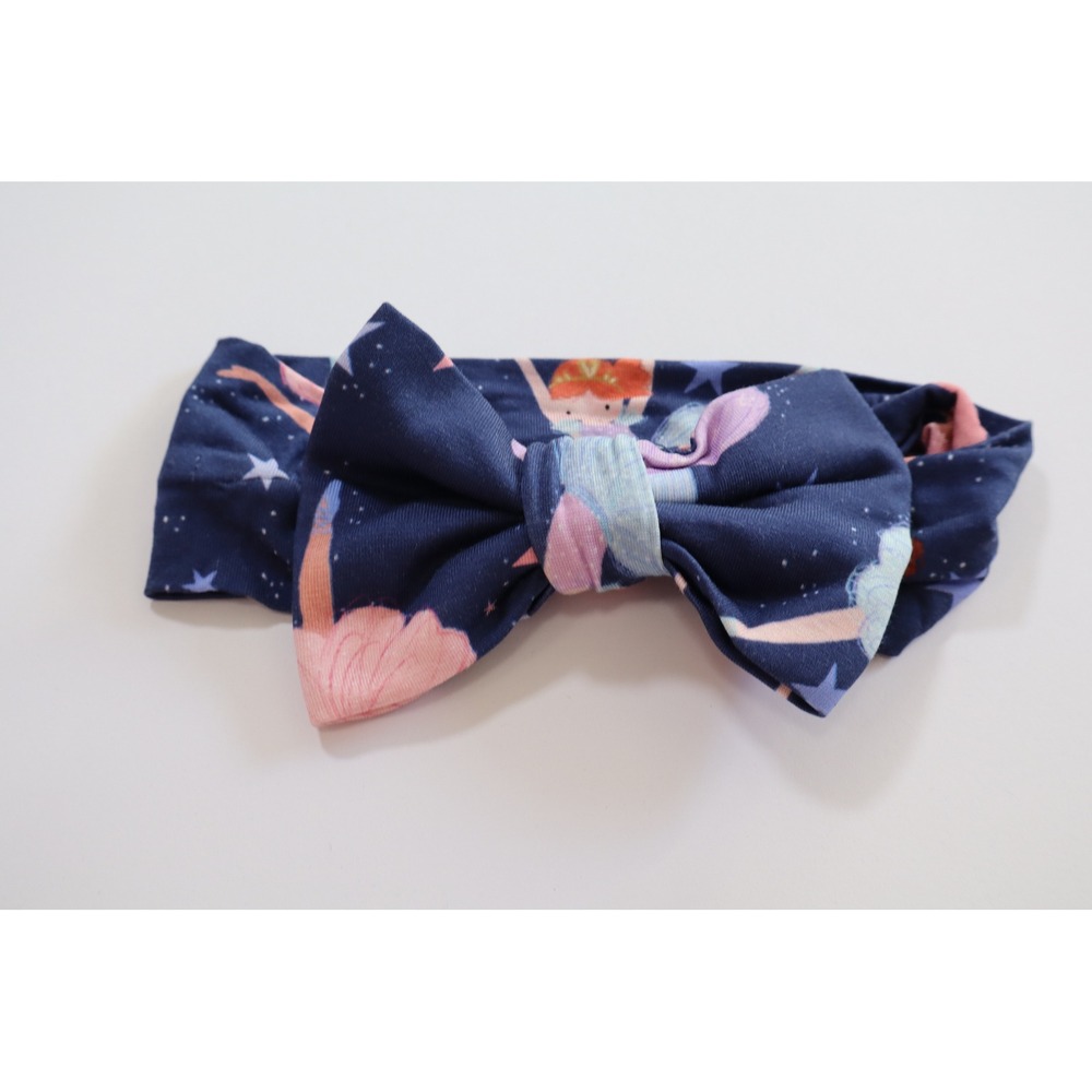 Little Sleepies Ballerina Knotted Headband NB-3T